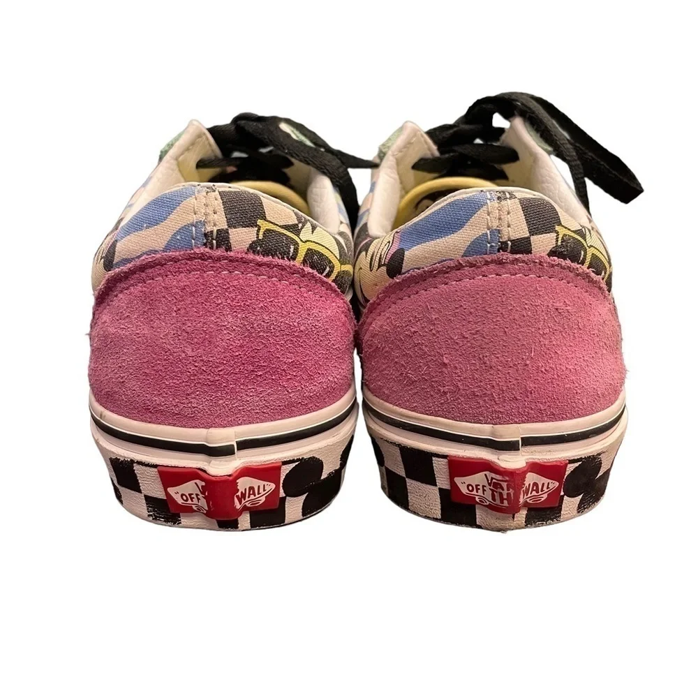 Vans Limited Edition Disney Mickey Old Skool Sneakers Men's Size 8 Women's 9.5